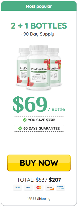 Prodentim 3 Bottles
